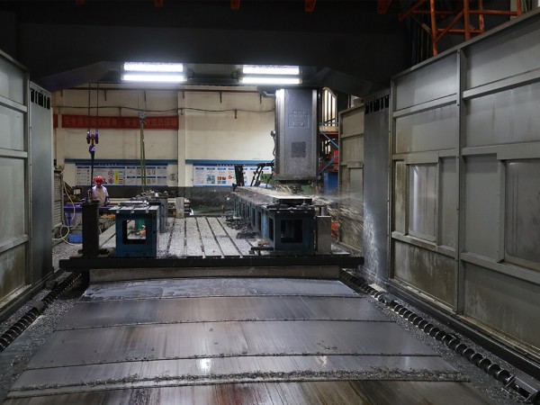 鋼板銑面開槽加工